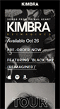 Mobile Screenshot of kimbramusic.com